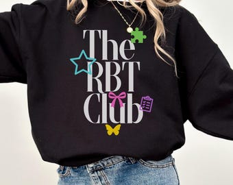 RBT Sweatshirt, Registered Behavior Tech Rundhalsausschnitt, Kinder-Shirt, ABA Sweatshirt | beschwingtes Shirt | ABA Therapie Geschenk