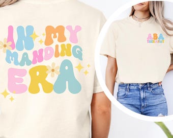 Camiseta de especialista en ABA / Camiseta de RBT / Camiseta de BCBA / Camiseta de colores cómodos / Camiseta de salud conductual, Camiseta de maestro de educación especial, Camiseta de neurodiversidad