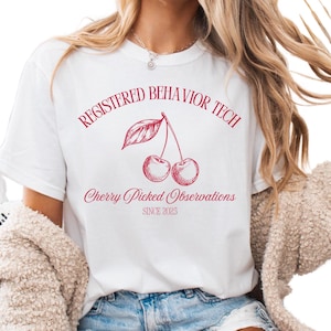 Comfort Colors RBT Shirt | Behavior Technician Shirt | Behavioral Health Shirt | Cute RBT Tshirt | BCBA Shirt | Special Education Teacher