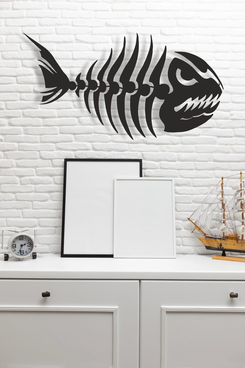 Metal Fish Wall Decor, Fish Wall Art, Metal Fish Decor, Metal Wall Art ...