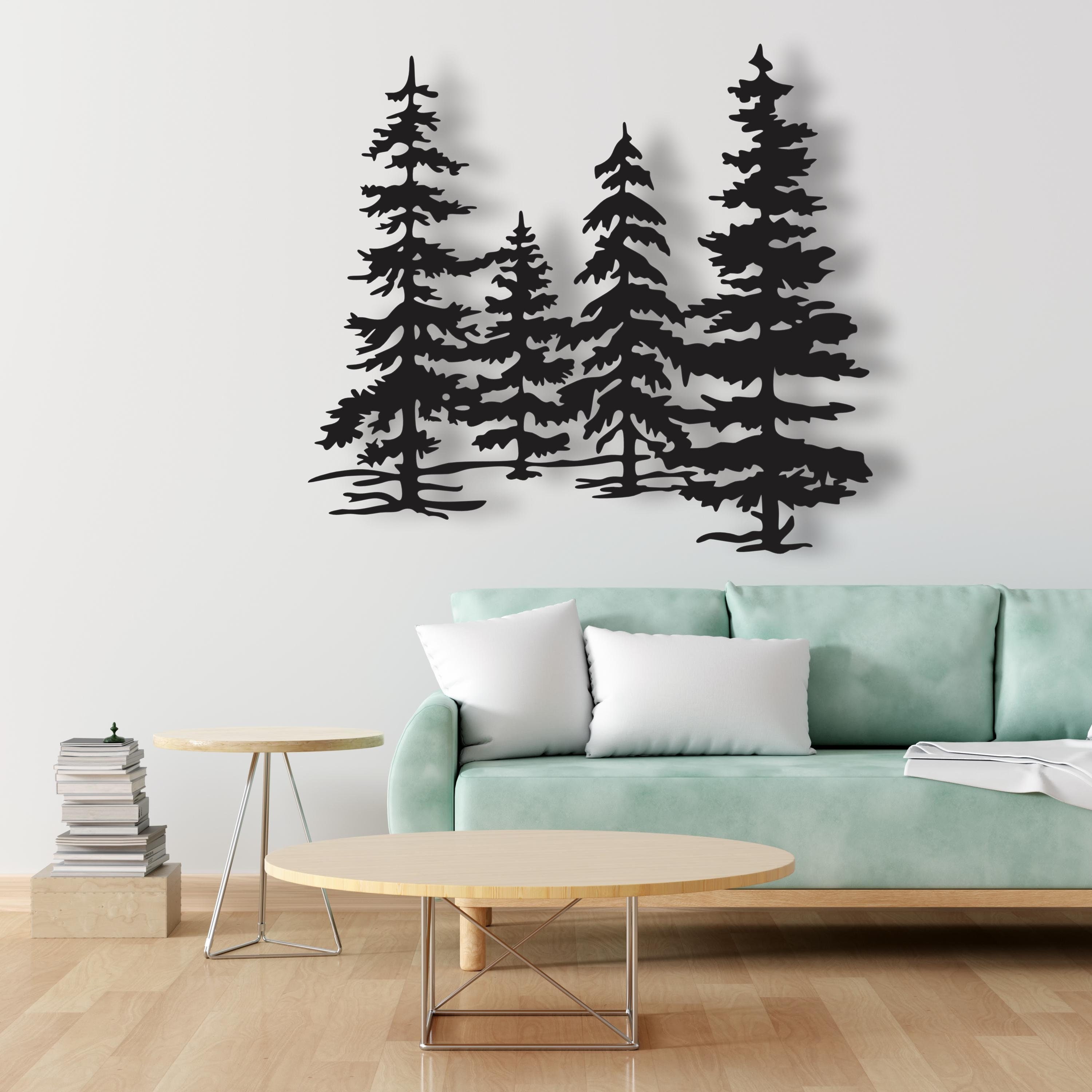 Large Tree Metal Wall Artnull