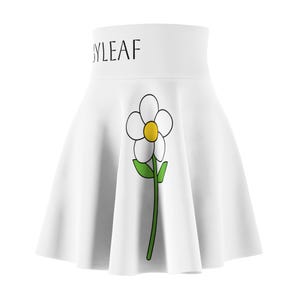 Floral Women&#39;s Skater Skirt, Cute Summer Skirt, Floral Skater Dress, Casual Spring Fashion, Women&#39;s Skirt Gift (I can buy myself flowers)