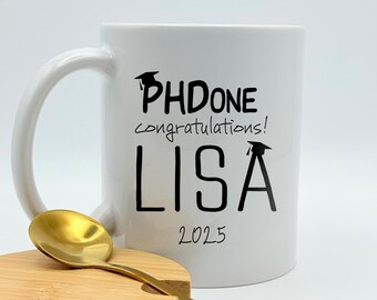 PhD Graduation Gift, PhD Graduation Mug, PhD Mug, Doctorate Graduation, PhD Gift, Graduation Mug Graduation Gift, Doctor Mug Doctorate Gift