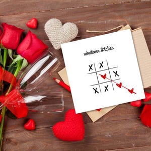 Afdrukbare liefdeskaart, afdrukbare sjabloon, Valentijnsdag, romantische kaart, liefdescadeau voor hem, Valentijnsdag, bewerkbare sjabloon CANVA