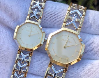 Yves Saint Laurent Vintage Watch: Gold Stainless Steel, Swiss Made
