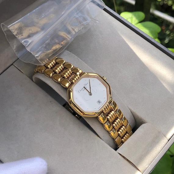 ペアChristian Dior ウォッチ ゴールド/ホワイト中古品 楽天市場】【ウォッチ】Christian Dior クリスチャン ディオール
