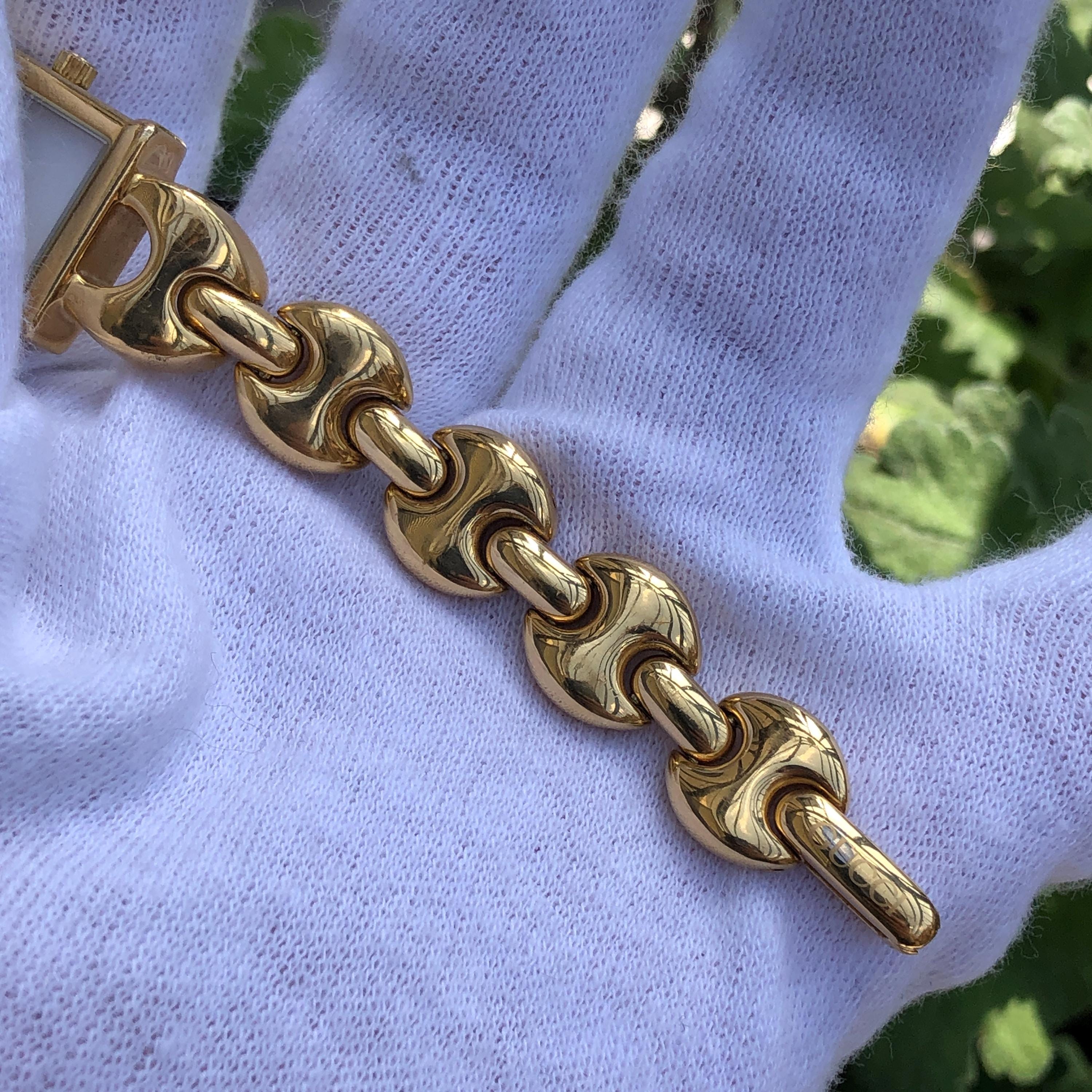 希少なヴィンテージグッチ1800L交換可能なストラップブレスレット