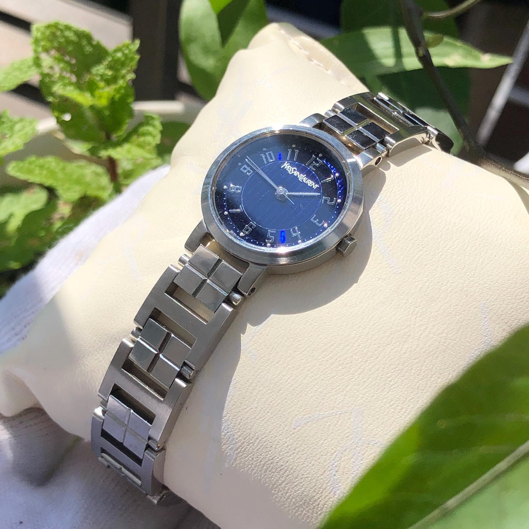 Blue Ysl Watch - Etsy