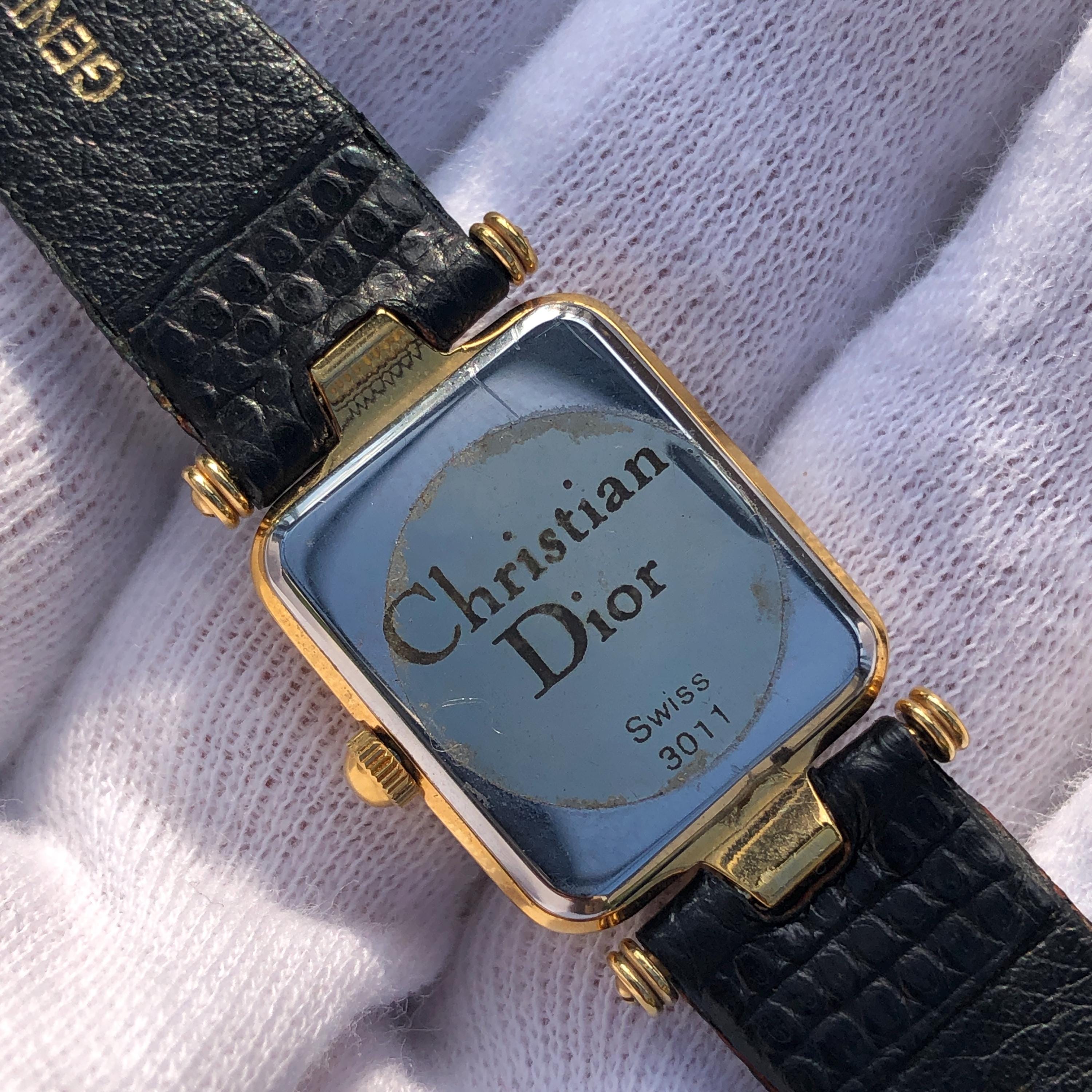 Vintage Christian Dior Starry Sky Watch: Gold Plated  display picture 3