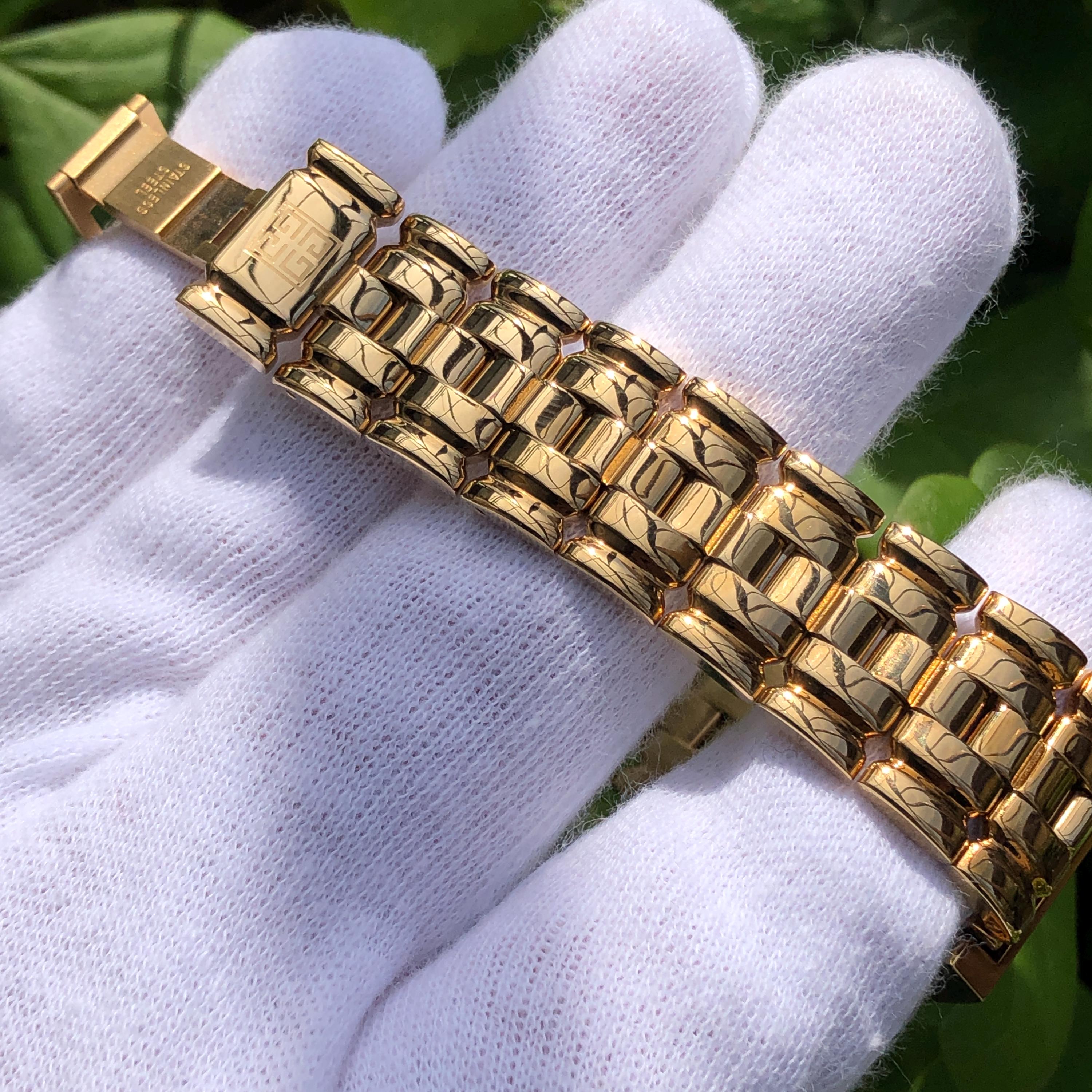 Vintage GIVENCHY APSARAS Watch: Gold Square Face, Box & Papers - Etsy