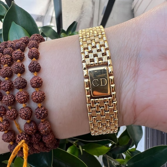 宝*斎様 Christian Dior レディース 時計 ゴールド　ジャンク　オ Vintage Christian Dior Octagon Gold Plated Ladies Watch With Box