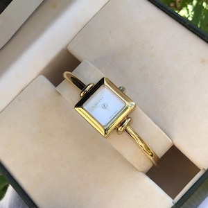 GUCCI グッチ 1900L ゴールドプレート（金メッキ） レディース