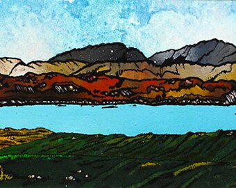 Isle Of Lewis Prints, Outer Hebrides, Scotland - Art Prints of my original Scottish Landscape Painting - Art Made In Scotland