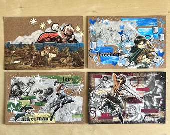 Attack on Titan Collages - 4x6 (Multiple Designs)