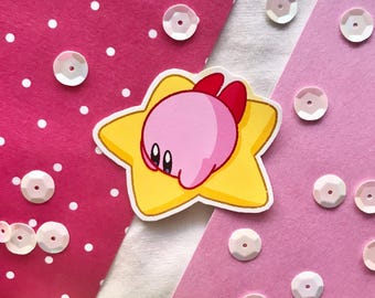 Kirby Waterproof Sticker