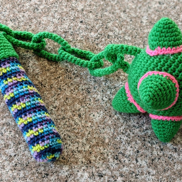 Foelie en ketting Amigurumi patroon PDF - Middeleeuws - Ridder - Gehaakt wapen - Cosplay - Kussengevecht - Gehaakt speelgoed - Gehaakt cadeau - Doe alsof