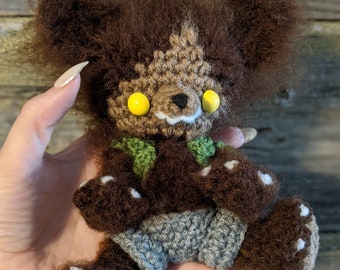 Werewolf Amigurumi Pattern PDF - Halloween Decoration - Creepy Crochet - Monster - Wolfman - Lycanthropy - Make Believe - Instant Download