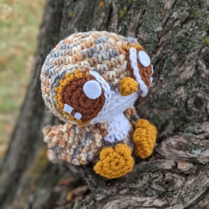 Owl Amigurumi Pattern PDF - Miniature Crochet - Instant Download - Magic - Make-Believe - Wizard - Bird - Owlie - Kawaii - English PDF