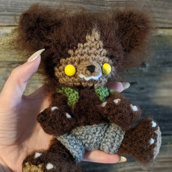 Werewolf Amigurumi Pattern PDF - Halloween Decoration - Creepy Crochet - Monster - Wolfman - Lycanthropy - Make Believe - Instant Download