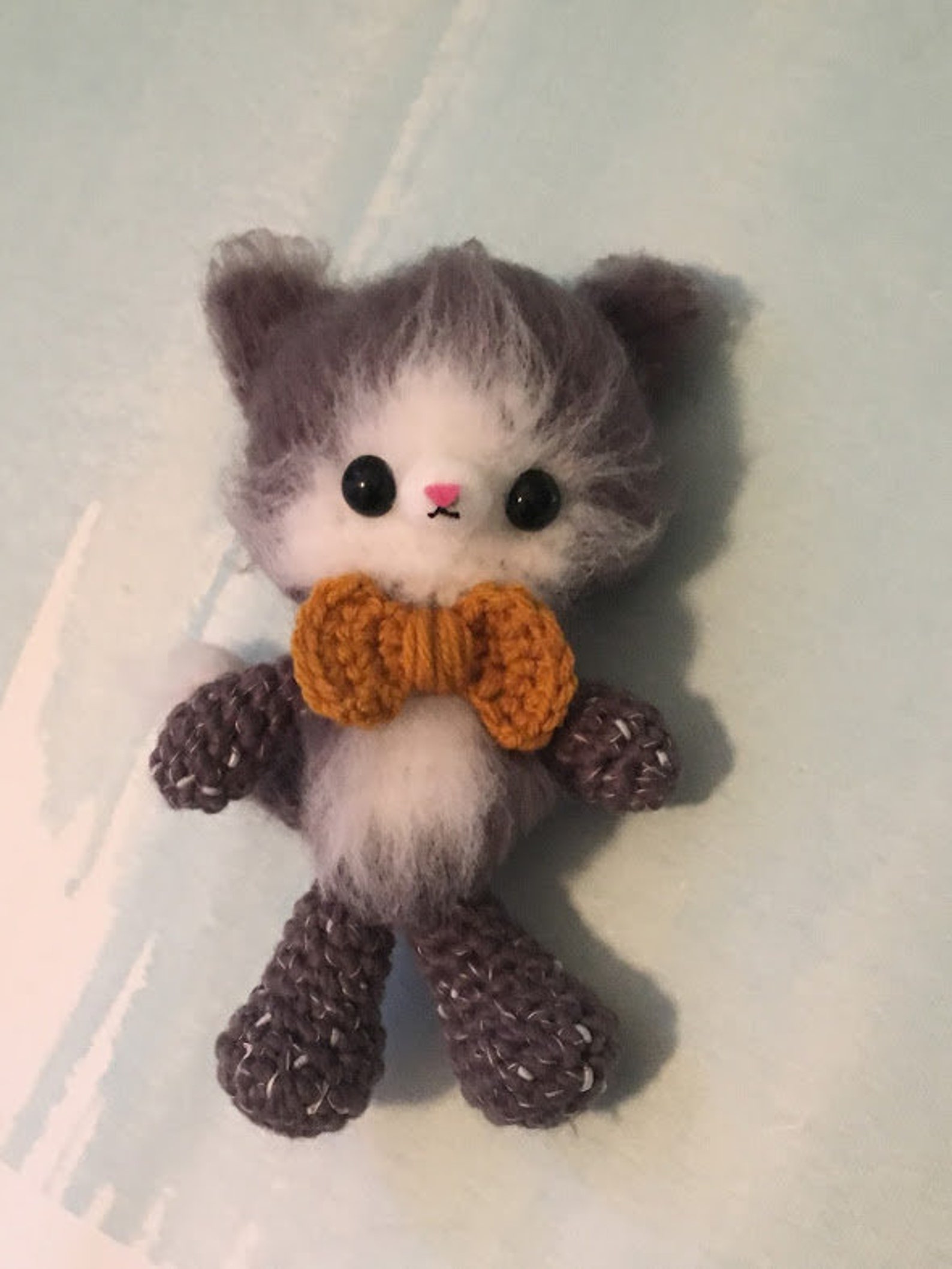Fuzzy Kitty Amigurumi Pattern - Kawaii Cat Lady - Gentleman - PDF ...