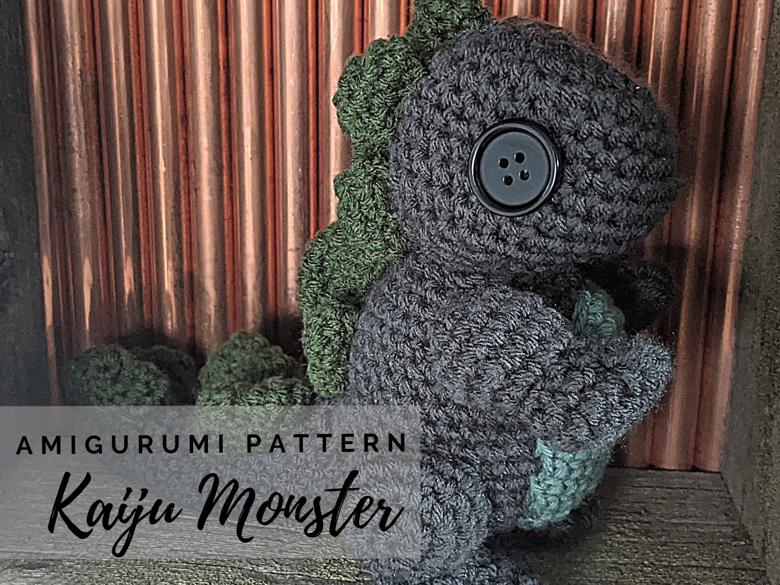 Crochet Giant Godzilla _ Godzilla Monsterverse _ PDF (Download Now) 