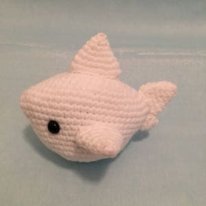 Shark Amigurumi Pattern PDF Megalodon Great White Shark Week Instant Download image 7