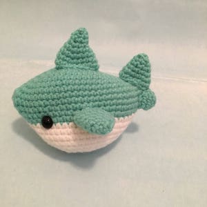 Shark Amigurumi Pattern PDF Megalodon Great White Shark Week Instant Download image 6