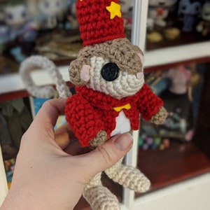 Circus Mouse Amigurumi Pattern PDF Creepy Cute Other Mother Instant Download Button Eyes Crochet Pattern image 2