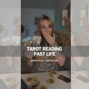 Lecture détaillée du tarot sur les vies antérieures, Lectures psychiques sur les vies antérieures, Lectures des cartes de tarot, Lectures moyennes sur les vies antérieures, Même heure, Même jour