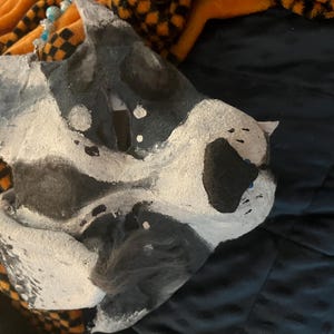 Hai Hund Fursuit Therian Maske