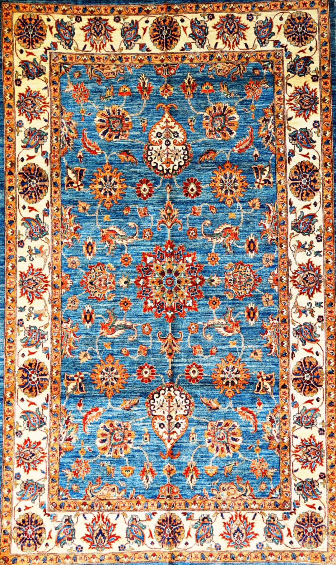 Kabul Rug Handmade Kabul Rug – Barg Chinar, Sheep Wool, Natural Dyes - Etsy