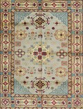 Luxurious Padmoz Naqsha Handmade Wool Rug for Living Room & Office - Premium Quality (4.92x6.52 ft) product logo