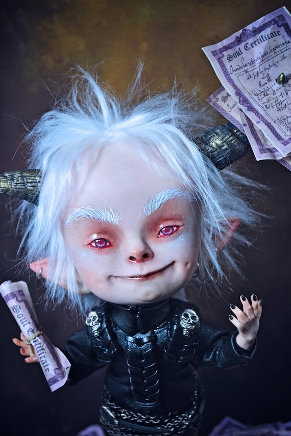 Horror Art Dolls Art Doll Creature Creepy Cute Doll Monster - Etsy ...