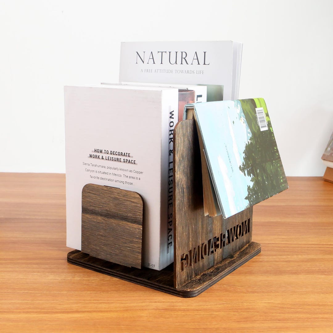 Birthday Personalized Book Holder – Custom Book Stand & Book Stopper ...
