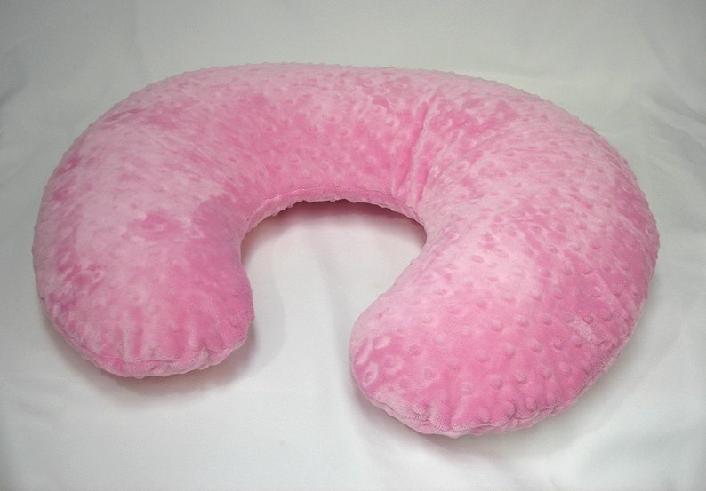 Carnation Pink Nursing Pillow Cover - Etsy