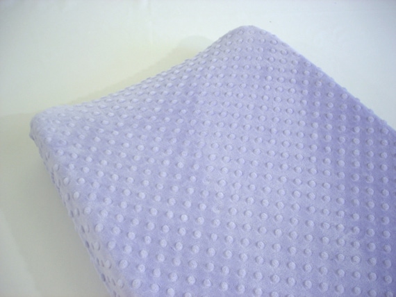 lavender changing pad cover