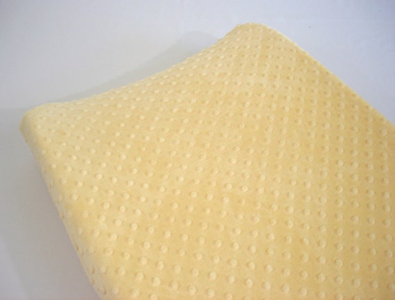 yellow changing pad cover