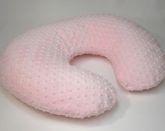 Blush Pink Nursing Pillow Cover