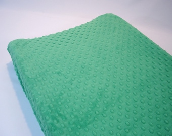 Kelly Green Changing Pad Cover