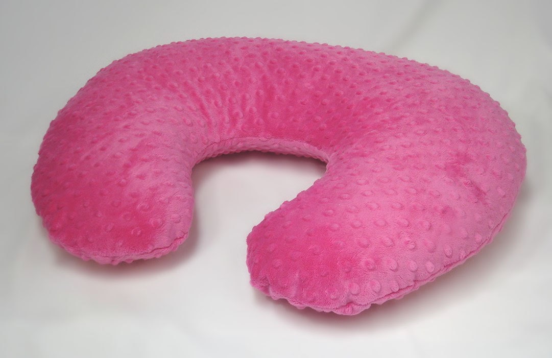 Hot Pink Boppy Pillow Cover Nursing Pillow Etsy