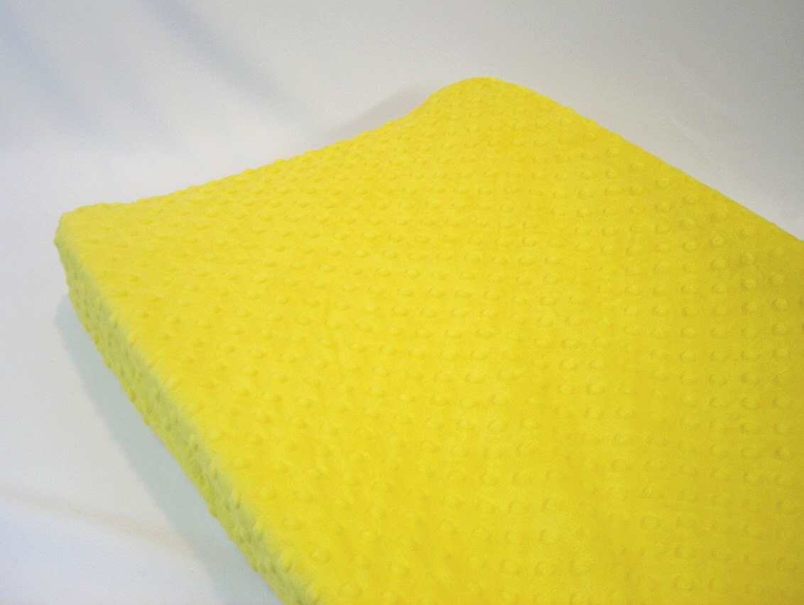 Yellow Lemon Changing Pad Cover Etsy