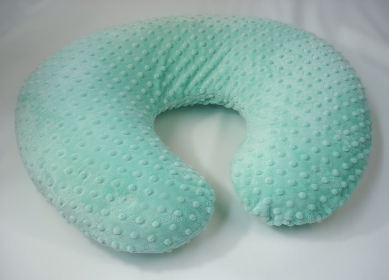 Nursing Pillow Cover Minky Fabric Etsy
