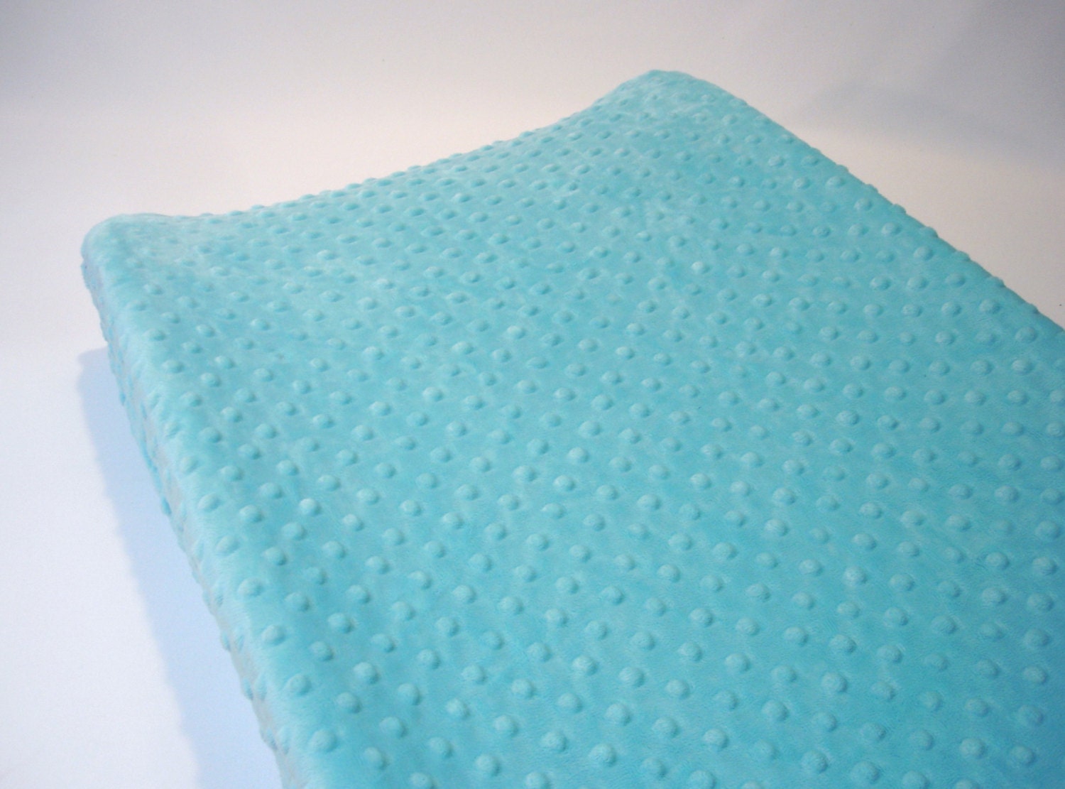 Changing Pad Cover Aquamarine Blue Etsy