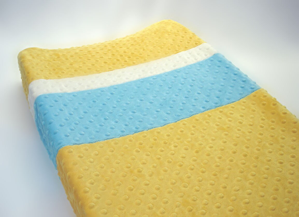 yellow changing pad cover