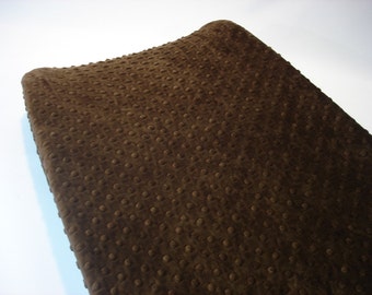 Chocolate Brown Changing Pad Cover