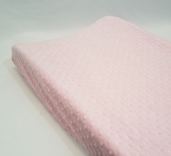 pink changing pad cover
