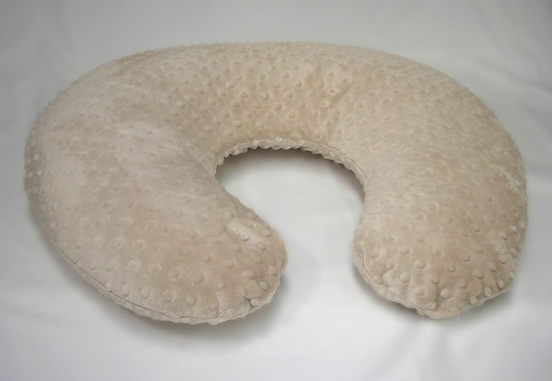 Latte Light Brown Nursing Pillow Cover