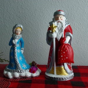 Ded Moroz and Snegurochka