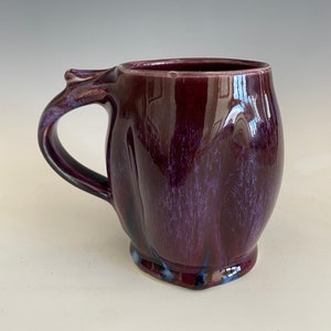 Pottery Coffee Mug; Handmade Mug; Porcelain Mug