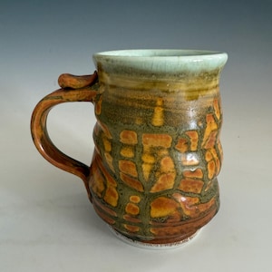 Porcelain Mug; Pottery Coffee Mug; Handmade Mugs